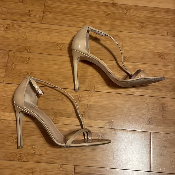 Stuart Weitzman beige sandal, size 10 - Picture 3 of 9